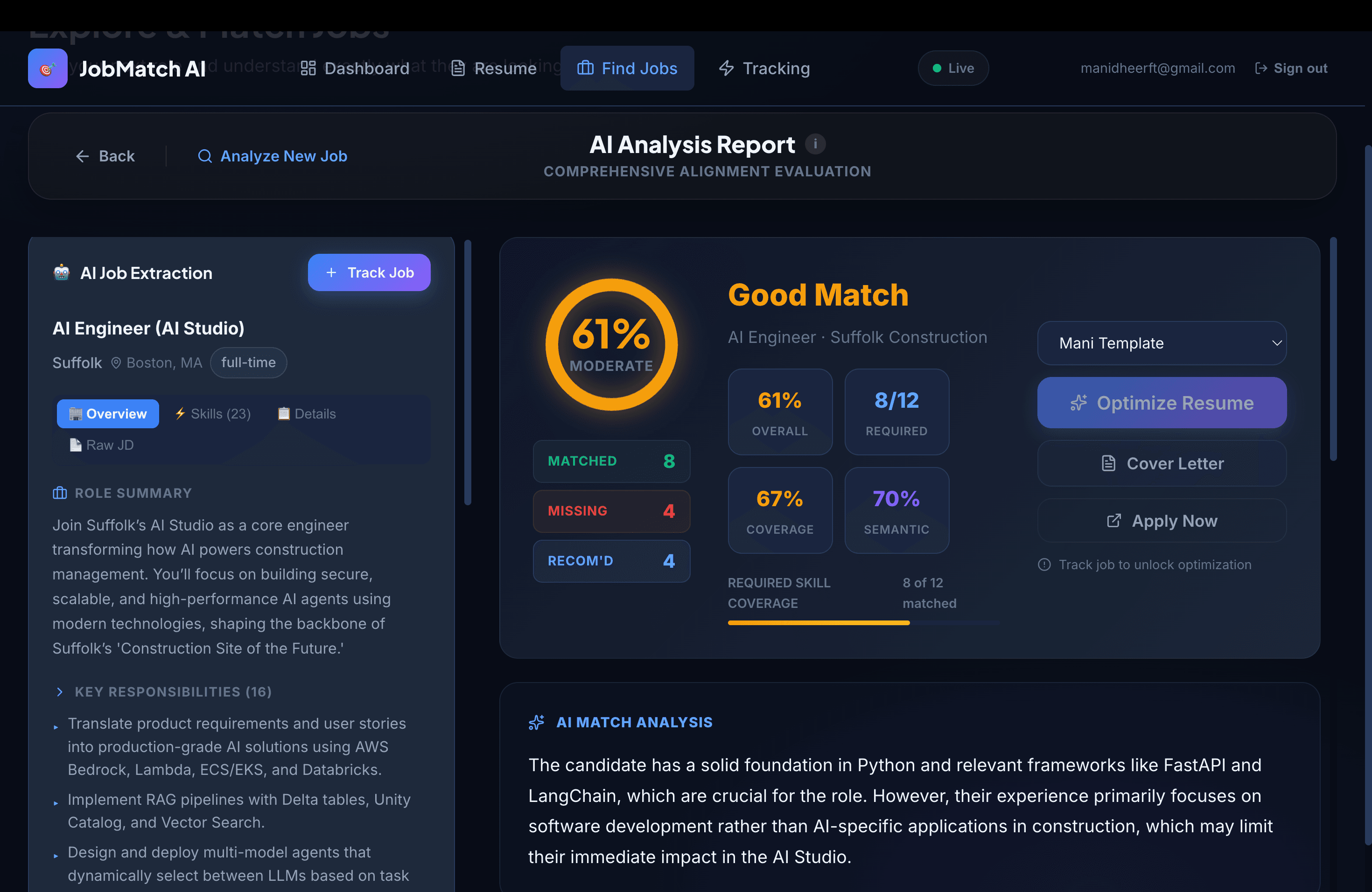 AI Job Match  screenshot 3
